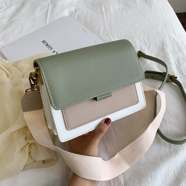 Mini Leather Crossbody Bags For Women 2020 Green Chain Shoulder Messenger Bag Lady Travel Purses and Handbags Cross Body Bag