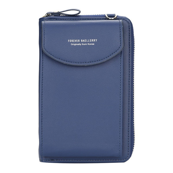 Baellerry 2019 Women Wallet Brand Cell Phone Wallet Big Card Holders Wallet Handbag Purse Clutch Messenger Shoulder Straps Bag