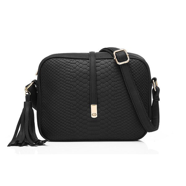 REALER kleine schulter tasche für frauen messenger taschen damen retro PU leder handtasche geldbörse mit quasten weiblichen crossbody-tasche