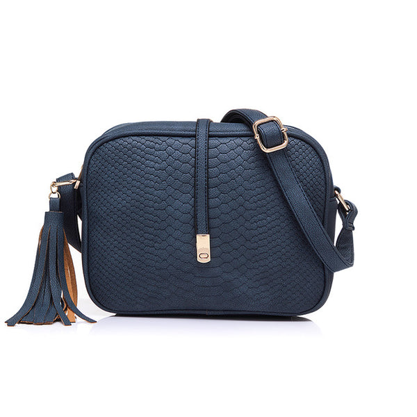 REALER kleine schulter tasche für frauen messenger taschen damen retro PU leder handtasche geldbörse mit quasten weiblichen crossbody-tasche