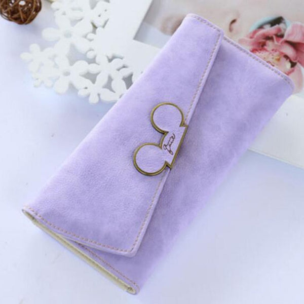 Fashion Women Wallet Ladies Mickey Purse Coin purses holders Lady Pocket Wallets