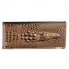 10 Colors Women Wallet Female Coin Purses Holders Genuine Leather 3D Embossing Alligator Ladies Crocodile Long Clutch Bags
