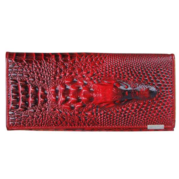 10 Colors Women Wallet Female Coin Purses Holders Genuine Leather 3D Embossing Alligator Ladies Crocodile Long Clutch Bags