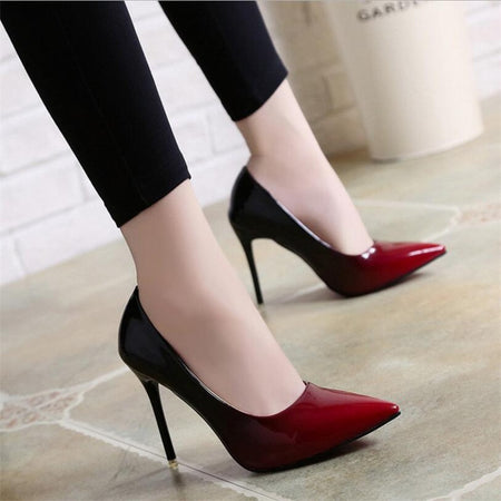 2019 neue Stil Mode Damen Sommer Sexy High Heel Party Schuhe Damen Offene spitze Dick mit frauen High Heels sandale A035