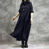 Fashion Women's Autumn Sundress ZANZEA 2019 Lace Patchwork Sweatshirts Dress Female Hoodies Plus Size Maxi Vestidos Pullover 5XL