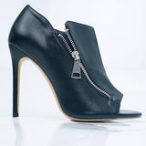 2019 Women summer Pumps Thin High Heels 11cm Zipper Pumps Peep Toe gladiator pumps office sandals party shoes woman