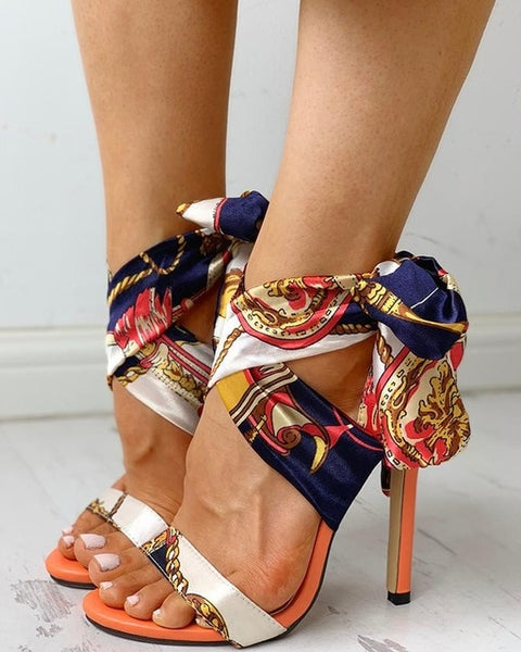 Summer Women High Heels Shoes T-stage Transparent Sandals Sexy Snakeskin Pump Female Cover Heel Party Wedding Ladies Plus Size