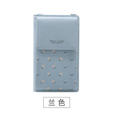 2019 New Women Casual Wallet Brand Cell Phone Wallet Big Card Holders Wallet Handbag Purse Clutch Messenger Shoulder Straps Bag