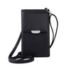 2019 New Women Casual Wallet Brand Cell Phone Wallet Big Card Holders Wallet Handbag Purse Clutch Messenger Shoulder Straps Bag