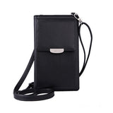 2019 New Women Casual Wallet Brand Cell Phone Wallet Big Card Holders Wallet Handbag Purse Clutch Messenger Shoulder Straps Bag
