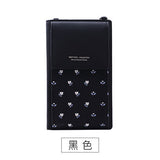 2019 New Women Casual Wallet Brand Cell Phone Wallet Big Card Holders Wallet Handbag Purse Clutch Messenger Shoulder Straps Bag