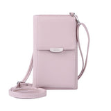 2019 New Women Casual Wallet Brand Cell Phone Wallet Big Card Holders Wallet Handbag Purse Clutch Messenger Shoulder Straps Bag