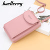 Baellerry 2019 Women Wallet Brand Cell Phone Wallet Big Card Holders Wallet Handbag Purse Clutch Messenger Shoulder Straps Bag