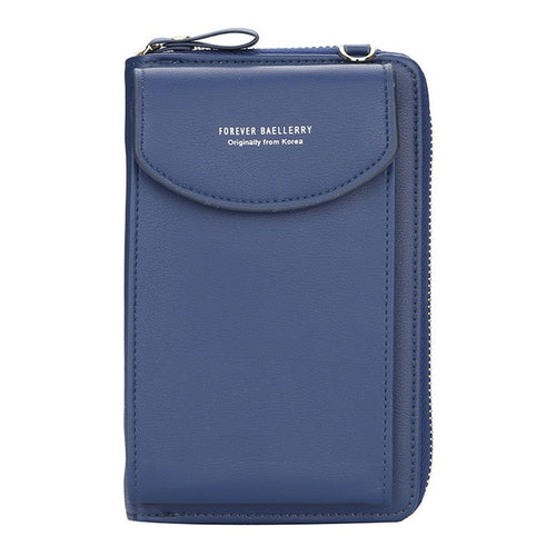 Baellerry 2019 Women Wallet Brand Cell Phone Wallet Big Card Holders Wallet Handbag Purse Clutch Messenger Shoulder Straps Bag