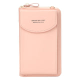 Baellerry 2019 Women Wallet Brand Cell Phone Wallet Big Card Holders Wallet Handbag Purse Clutch Messenger Shoulder Straps Bag