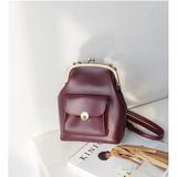 Fashion Clip Women's Bag PU Leather Shoulder Crossbody bags Designer Brand Women Handbags Totes Clutch Purse Bolsa Mujer 2020