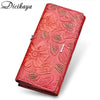 DICIHAYA Exclusive Design Leather Women Wallet Luxury Brand Design High Quality Women Purse Card Holder Long Clutch Phone Bag