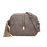 REALER kleine schulter tasche für frauen messenger taschen damen retro PU leder handtasche geldbörse mit quasten weiblichen crossbody-tasche