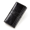KAVIS Genuine Leather Women Clutch Wallet and Female Coin Purse Portomonee Clamp For Phone Bag Card Holder Handy Passport Holder