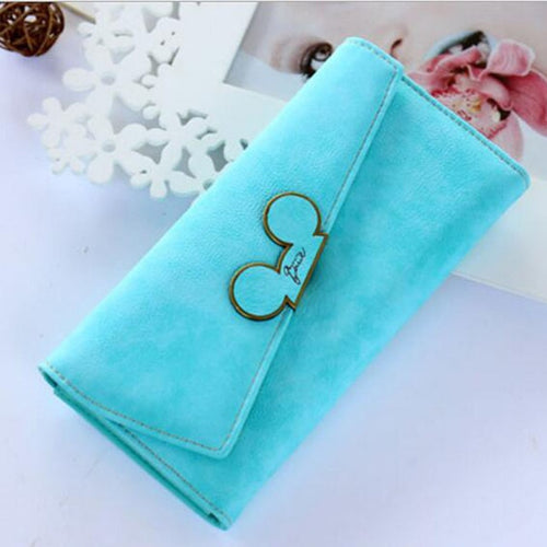 Fashion Women Wallet Ladies Mickey Purse Coin purses holders Lady Pocket Wallets