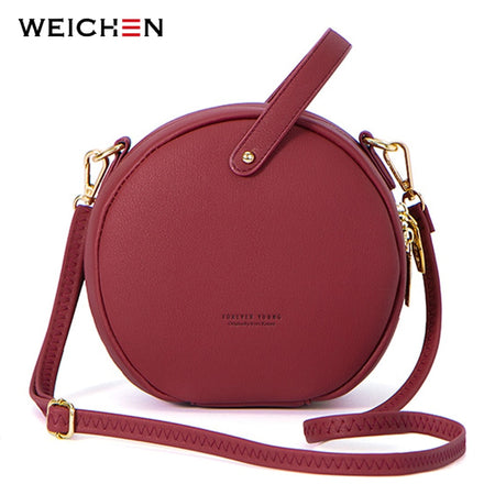 Pu Leather Shoulder Bag 2019 Fashion Women Luxury Handbags Purses Solid Color Wallet Bag